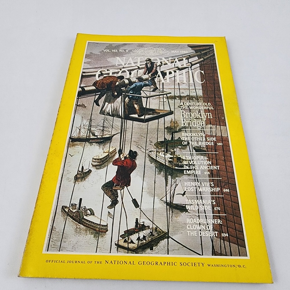 National Geographic Magazine May 1983 No Insert